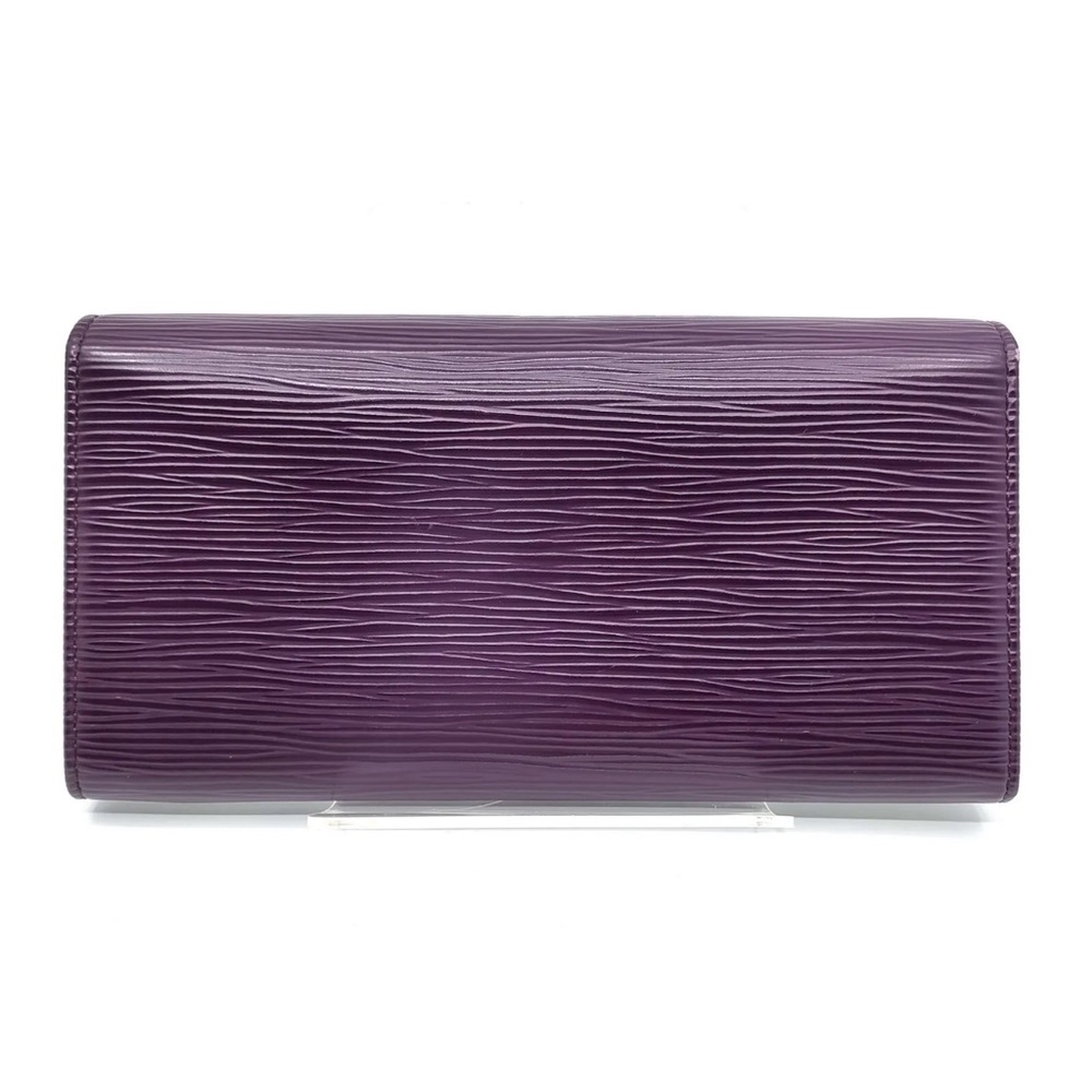 Louis Vuitton LV Long Wallet Purple Epi 419972 - Picture 2 of 9